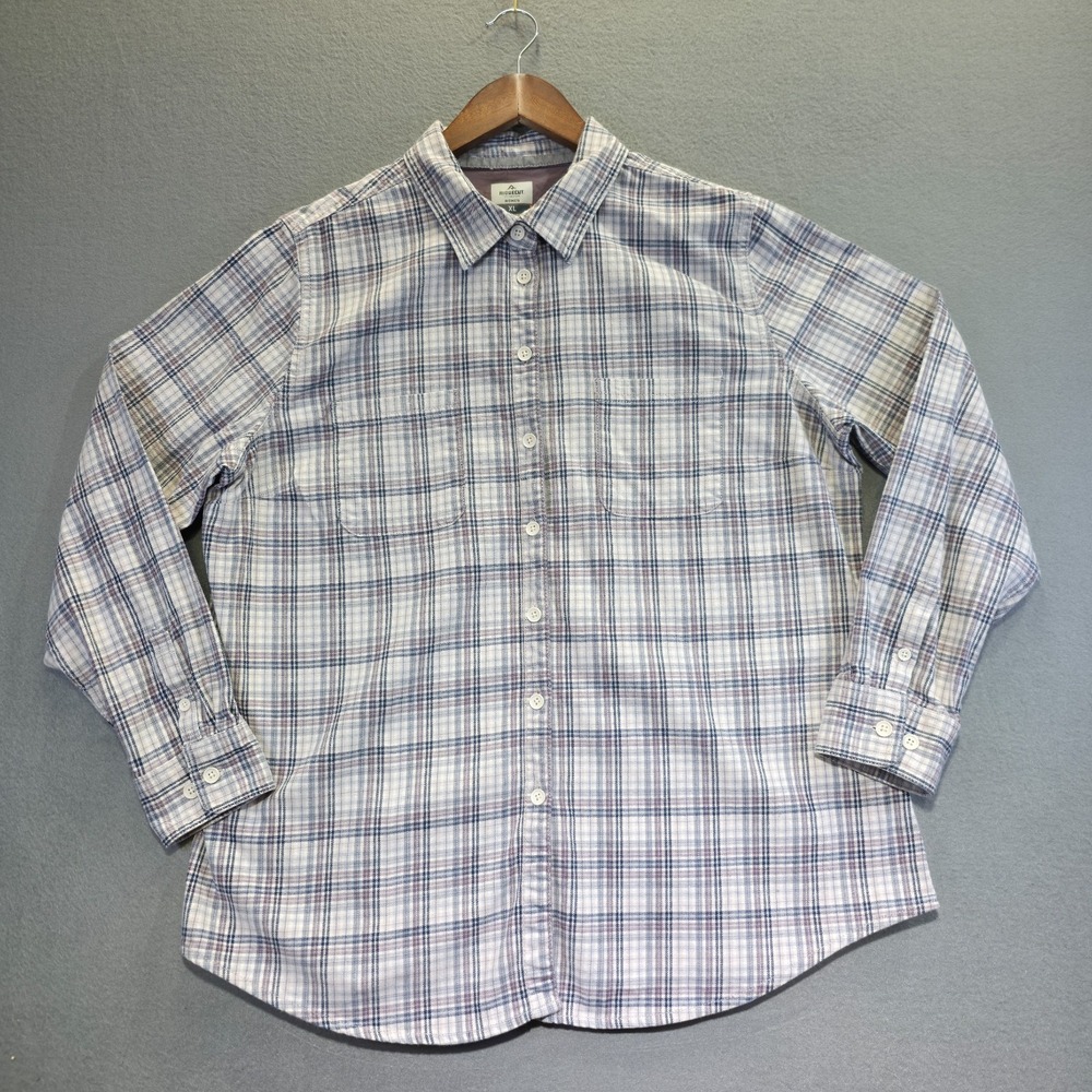 Ridgecut Toughwear Women's Long Sleeve Button Up Flannel Size XL‎